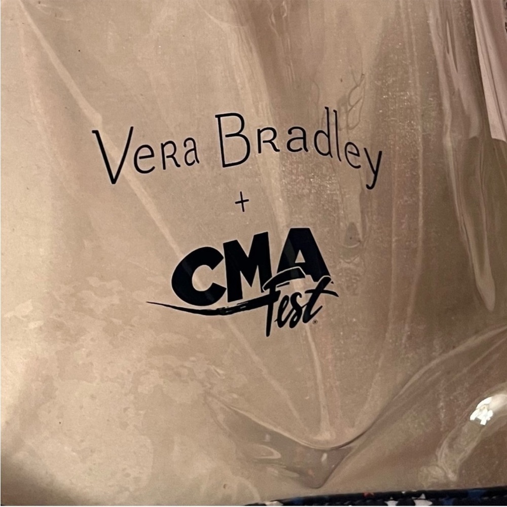 Vera Bradley x CMA Fest Clear
patriotic backpack CMA Fest 2022 stadium approved - Picture 3 of 7